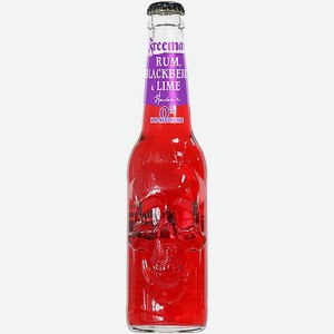 Вода  Фримен  Со вкусом рома, ежевики & лайма, в стеклянной бутылке, 330 мл