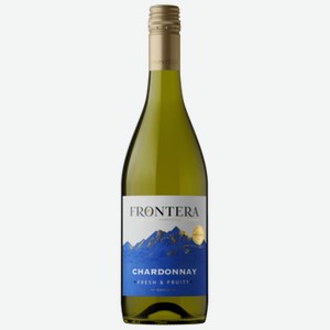 Вино Frontera Chardonnay белое полусухое 0,375 л