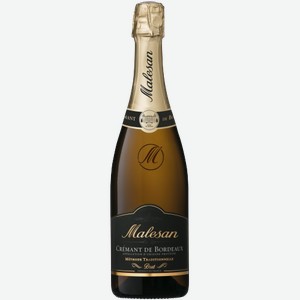 Игристое вино Malesan Cremant de Bordeaux Brut 0.75л