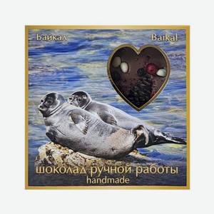 Шоколад Дары Севера Тюлень 75г молочный