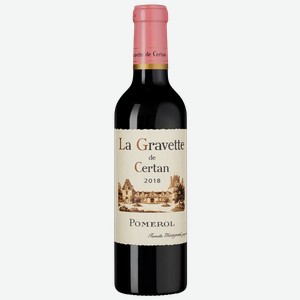 Вино La Gravette de Certan 0.375 л