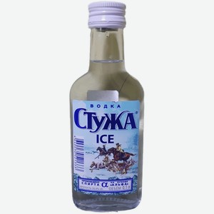 Водка ММВЗ,  Стужа  Айс Альфа, 100 мл