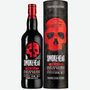 Виски Smokehead Sherry Bomb в подарочной упаковке 0.7 л