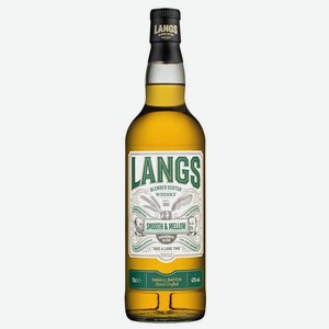 Виски Langs Smooth Mellow, 0.7л