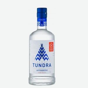 Водка  ТУНДРА АУТЕНТИК. ВОДКА КРАЙНЕГО СЕВЕРА  0,375л 40%