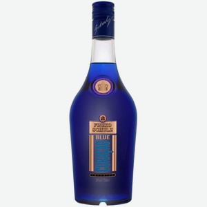 Ликер Фруко Шульц Блю Кюрасао 24% 0,7л