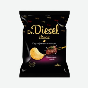 Чипсы Dr.Diesel 120гр Мраморный стейк