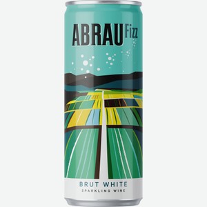 Игристое вино Abrau Fizz brut white 0.25л