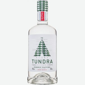 Водка Тундра Nordic Nature 0.5 л