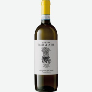 Вино Sicilia Grillo Tenuta Sallier de La Tour 0.75 л