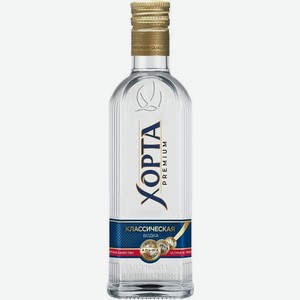 Водка Хорта Классическая 40% 0,25л