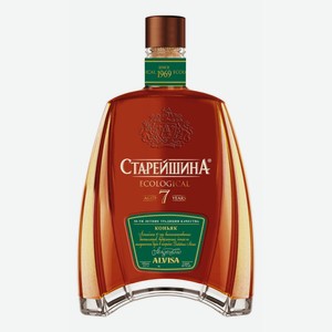 Коньяк «Старейшина» семилетний Россия, 0,5 л