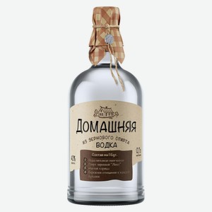 Водка Домашняя Россия, 0,7 л