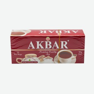 Чай Акбар 25пак.