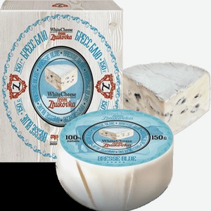 Сыр Бресс Блю 60% Whitecheese from Zhukovka 150 г