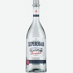 Водка  Деревенька  Зимняя 0,7л 40%, 0,7, 40