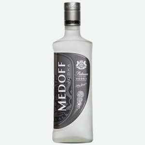 Водка  Медофф  Платинум 0,5л 40%, 0,5, 40