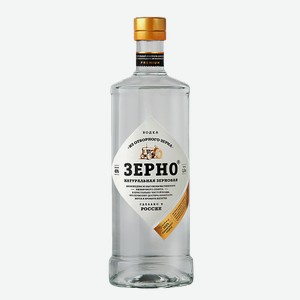 Водка  Зерно  1л 40%, 1, 40