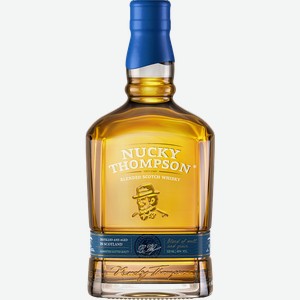 Виски купажированный  НАКИ ТОМПСОН  3г оригинальный 40% 0,5л, 0,5, 40