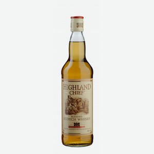 Виски SS  ХАЙЛЭНД ЧИФ  40% 0,7л, 0,7, 40