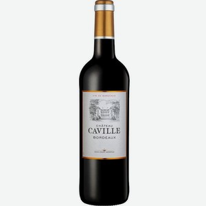 Вино Шато Кавий AOC BORDEAUX Красное Сухое 0.75л