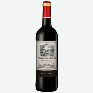 Вино Шато Ле Бори AOC BORDEAUX Красное Сухое 0.75л