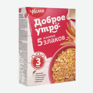 Хлопья Увелка 5 злаков 350г