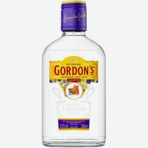 Джин Гордонс LONDON DRY GIN 0.2л