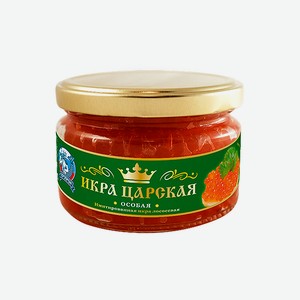 Икра Имитированная Лососевая Царская Особая 220гр