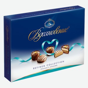 Конфеты ВДОХНОВЕНИЕ, Пралине с орехами, 170г
