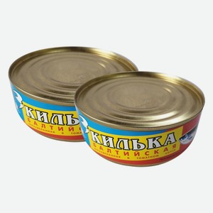 Килька балтийская т/с Новая ладога 230 г