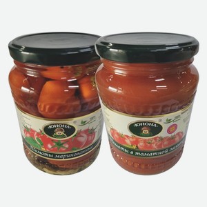 Томаты маринованные, т/с Юнона 700 г