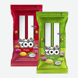 Драже Ю Ту Классик, Соур Кислый Микс С Фруктовыми Вкусами 25гр