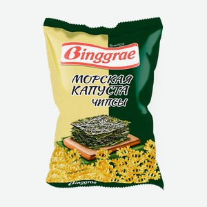 Чипсы Binggrae морская капуста, 40 г