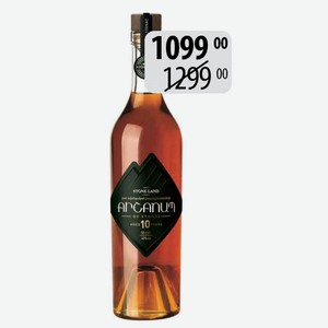 Коньяк Армянский №10 40% 0,5л Тайна Камней 0,5л