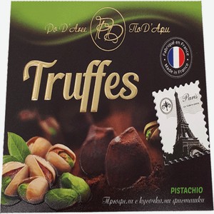 Конфеты Truffes Po D Aree с фисташкой 160 г