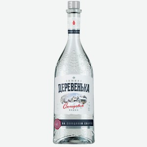 Водка ЗИМНЯЯ ДЕРЕВЕНЬКА 0.7л