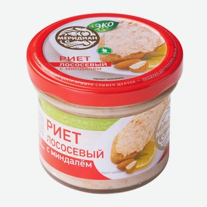 Риет Из Горбуши С Миндалем Меридиан 100гр
