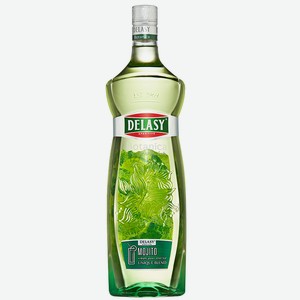 Напиток Деласи Мохито сладкий аром. из вин. сырья 12% 1л