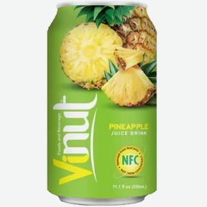 Вода Vinut ананас 0.33л.