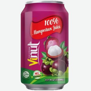 Вода Vinut 100% мангостина 0.33л.