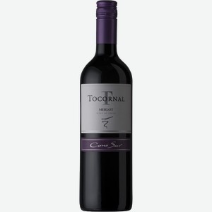 Вино Tocornal Merlot Central Valley DO Cono Sur 12% 0.75 л.