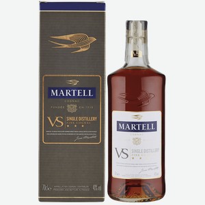 Коньяк Martell VS Single Distillery (gift box) 40% 0.7 л.
