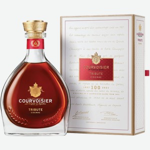 Коньяк Courvoisier Tribute (gift box) 47% 0.7 л.