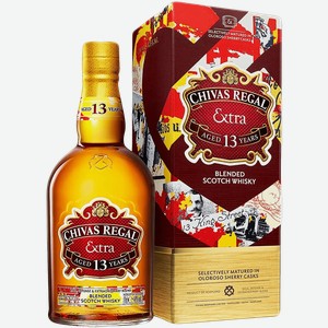 Виски Chivas Regal Extra Oloroso Sherry Cask blended scotch whisky 13 y.o. (gift box) 40% 0.7 л.