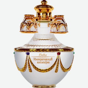 Водка Imperial Collection (pearl in velvet gift box) 40% 0.7 л.