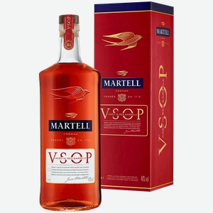Коньяк Martell VSOP Aged in Red Barrels (gift box) 40% 1 л.