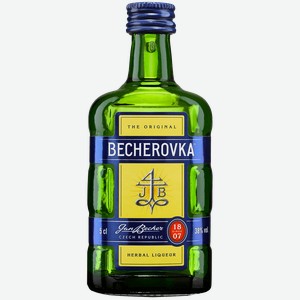 Ликёр Liquor Becherovka Original 38% 0.05 л.