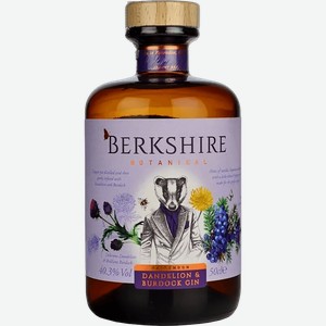 Джин Berkshire Dandelion & Burdock 40.3% 0.5 л.