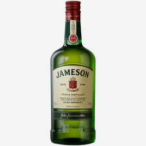 Виски Jameson Blended Irish Whiskey 40% 1.75 л.